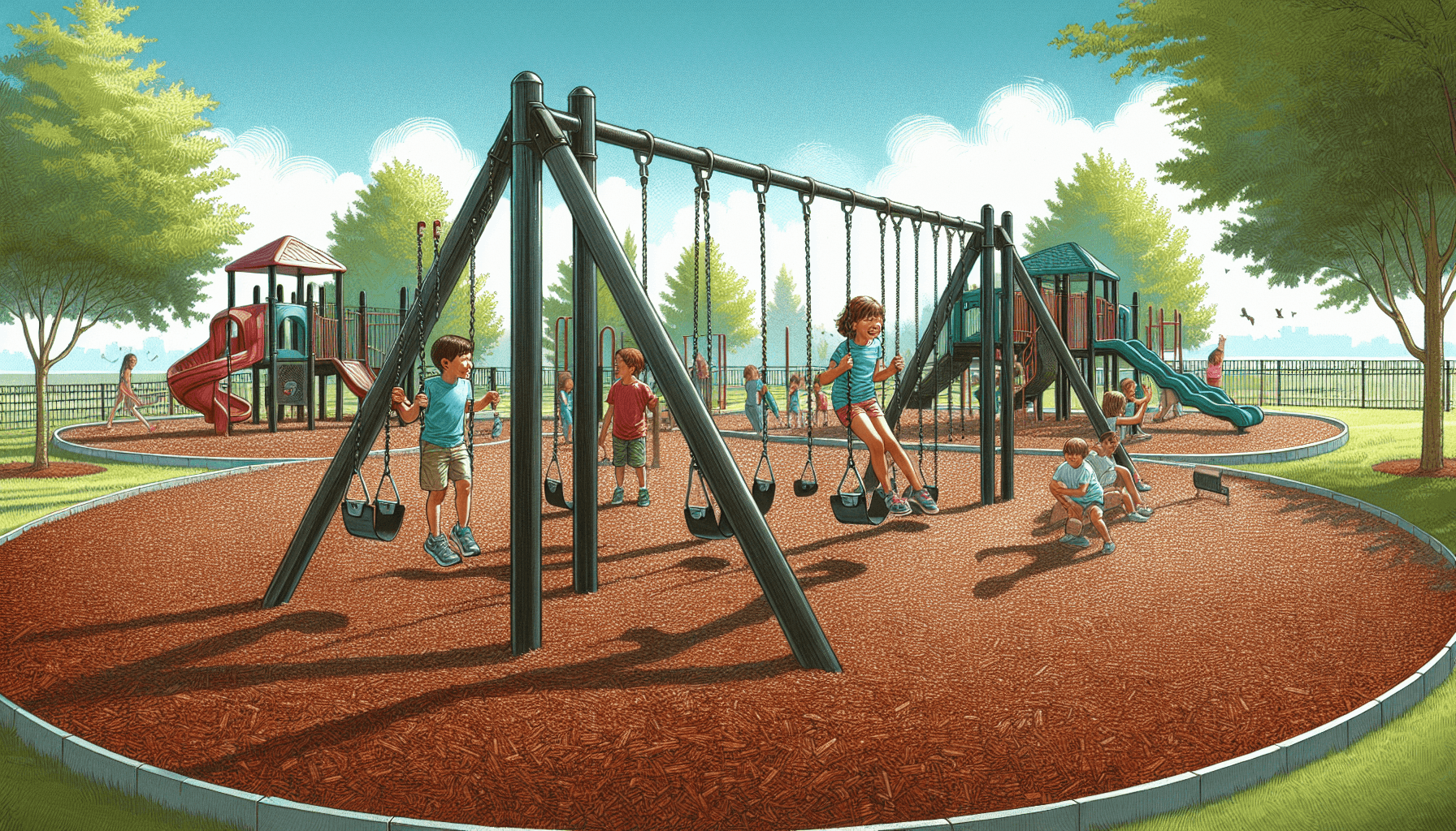 Engineered Wood Fiber vs. Rubber Mulch: Which Is Better?