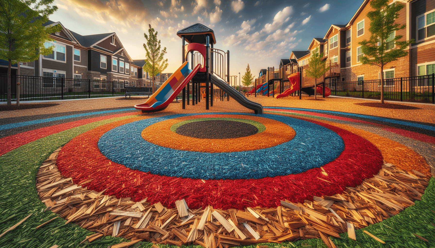 Engineered Wood Fiber vs Rubber Mulch: Material Comparison