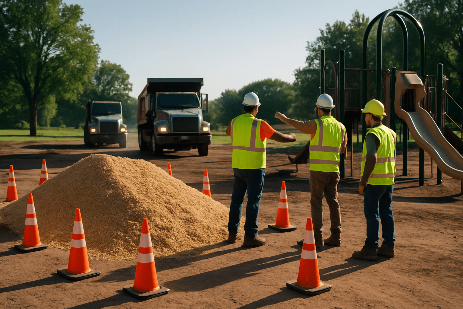 Getting Your Job Site Ready for Summer Mulch Delivery