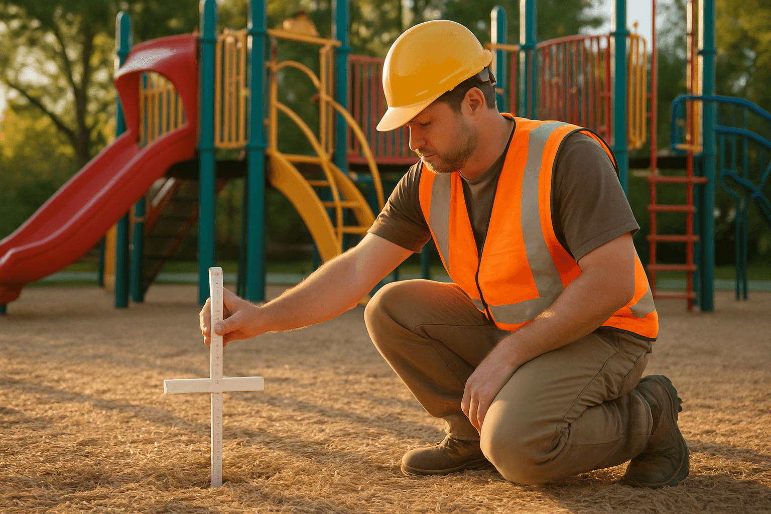 Choosing the Right Mulch Depth for Your Playground Fall Zone