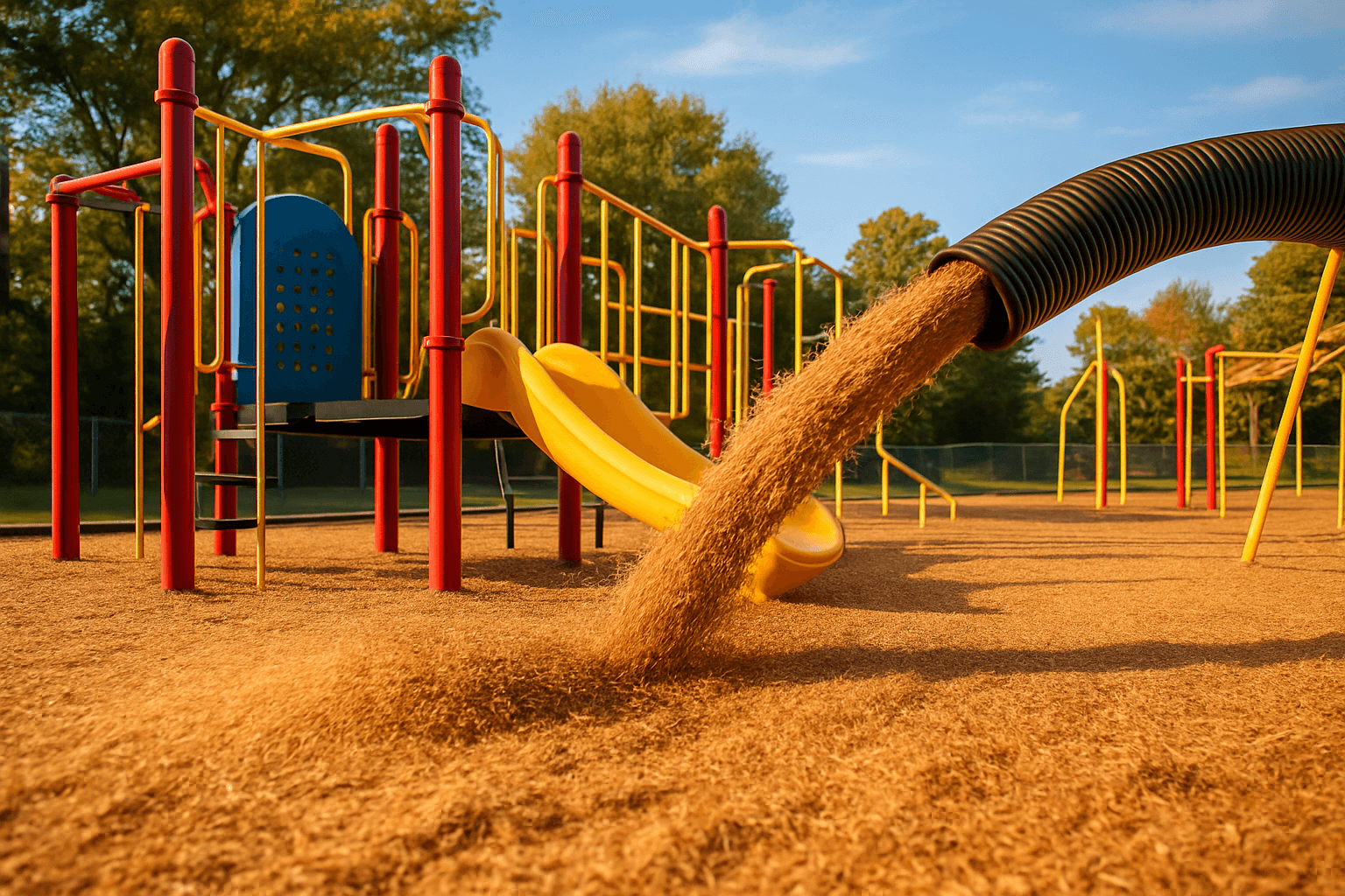 Blown-In vs. Dump-and-Spread Mulch: How to Choose the Right Method for Your Job