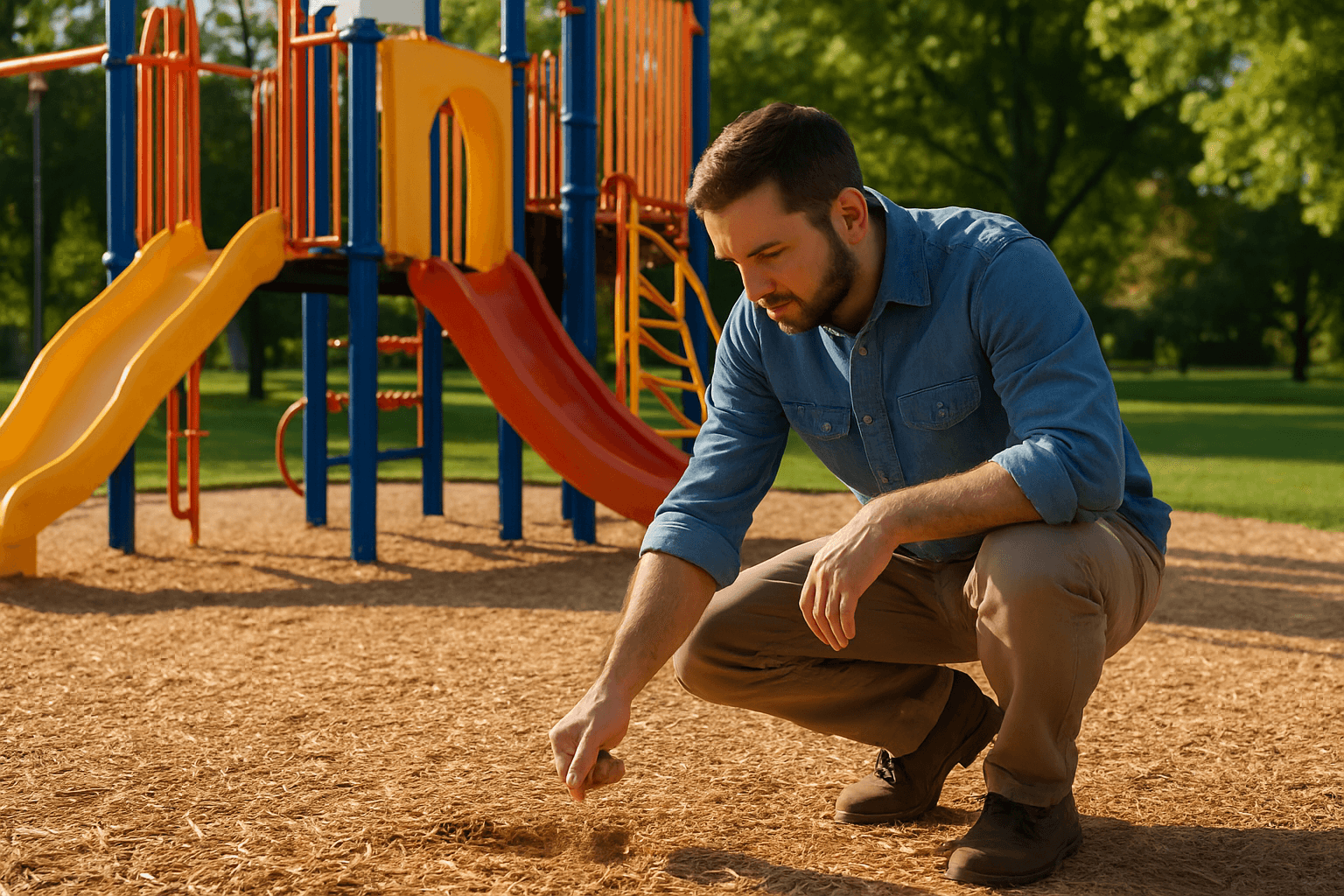 What a Playground Surface Failure Actually Costs: The Liability Case for Proper Mulch Depth