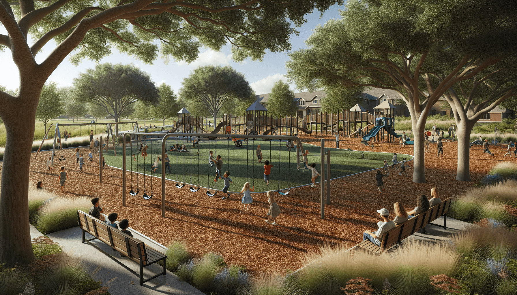 How Playground Mulch Creates Lasting Environmental Impact