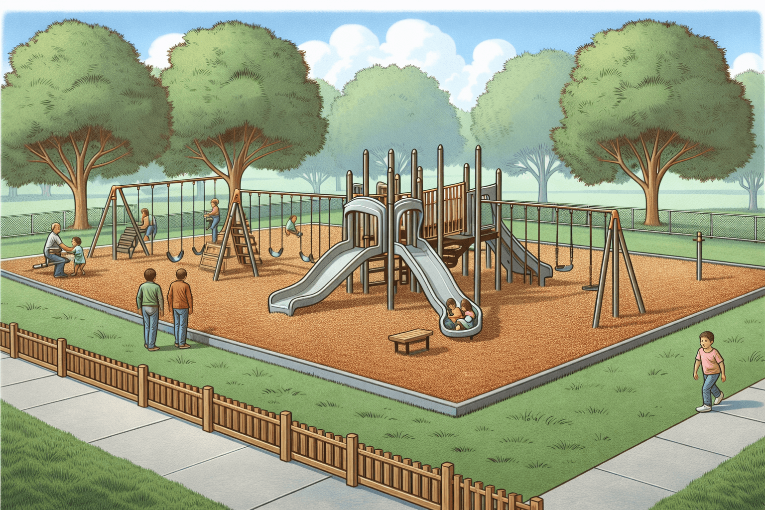 How to Prepare Your Playground for Mulch Delivery and Installation