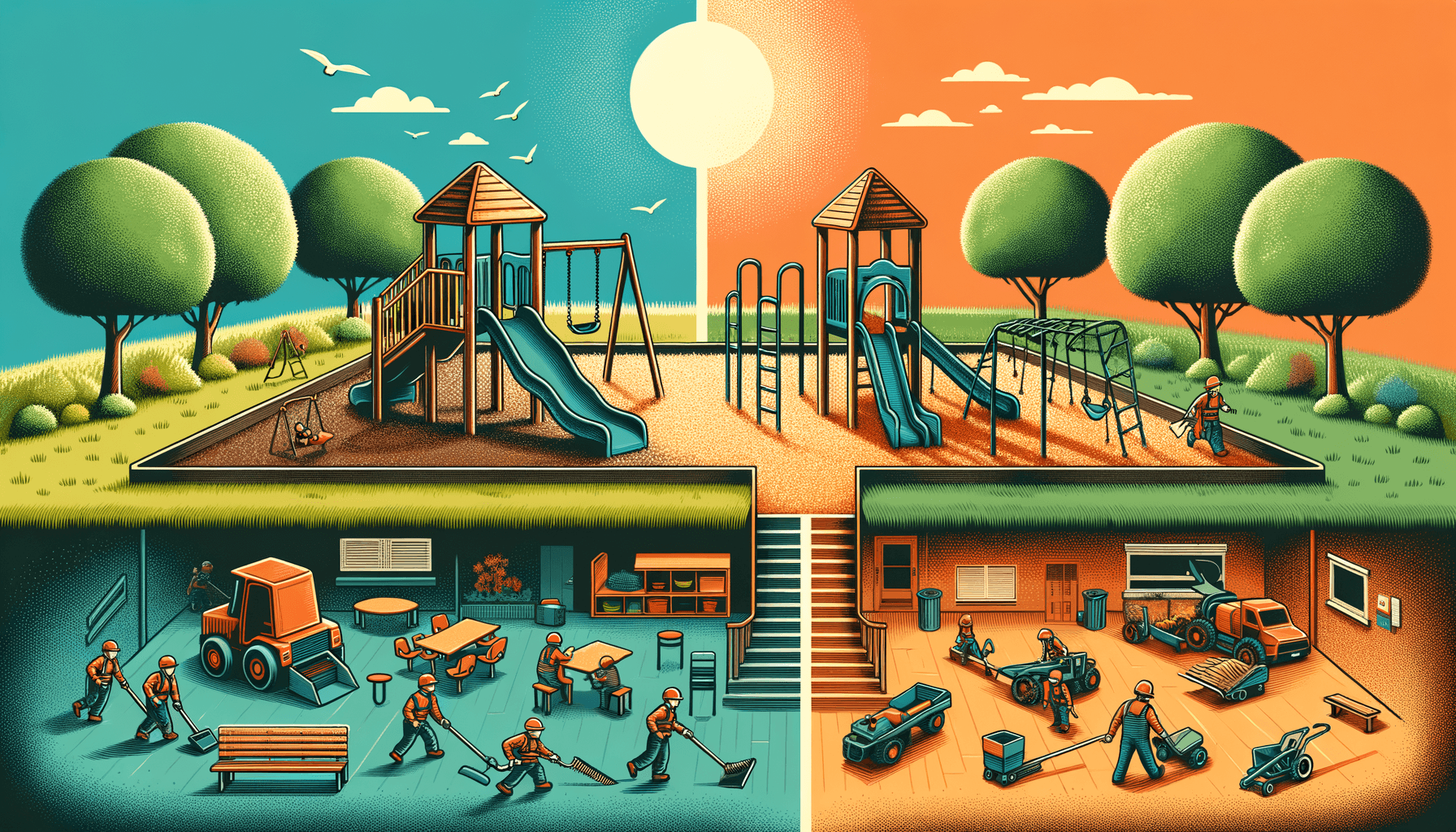 The Costs of Manual Playground Mulch Management